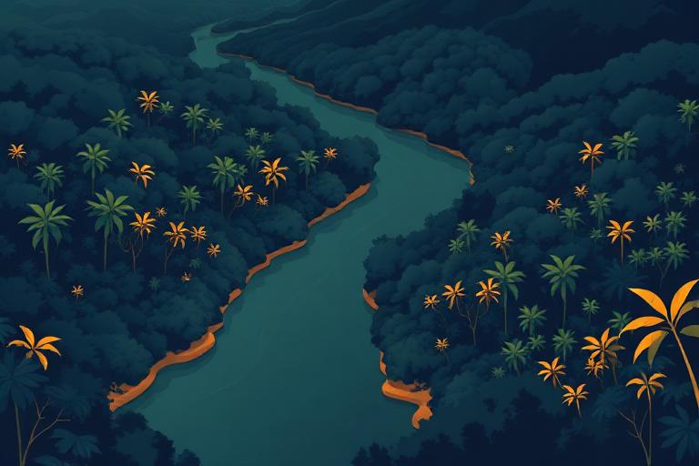 Ilustração do tema Mudanças climáticas e justiça ambiental no Brasil